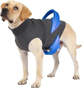 img 3 attached to ❤️ Anxiety Jacket for Dogs - Calming Vest & Security Coat for Small Medium Large Dogs (2XL)