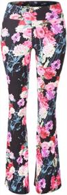 img 1 attached to High Waisted Flare Palazzo Pants For Women - Buttery Soft Leggings In 16 Vibrant Colors By SATINA