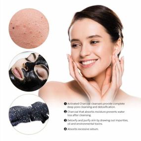 img 1 attached to Aliceva Blackhead Remover Mask: Charcoal Peel Off Activated Face Mask For All Skin Types - 50 Gram