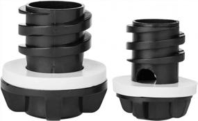 img 1 attached to Leak-Proof 2 Drain Cooler Plug Combo Pack - Compatible With Yeti, RTIC & Orca Tundra Tank Coolers!