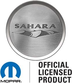 img 1 attached to Air Vent Interior Trim Plates 4Pc Etched SAHARA Logo