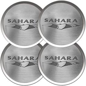 img 2 attached to Air Vent Interior Trim Plates 4Pc Etched SAHARA Logo