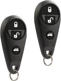 img 2 attached to 🔑 High-Quality Key Fob Keyless Entry Remote Set for Subaru Outback, Legacy, Tribeca, Impreza, Forester - Compatible with 2006-2010 Models (NHVWB1U711) - Set of 2