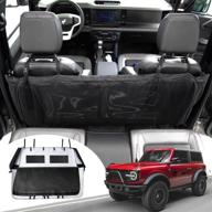 ford bronco accessories 2021 2022 4 door soft top window storage bag - mabett plush multi-layer protection bags to safeguard soft windows from scratching and bending. логотип