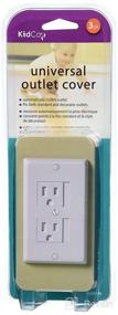 img 1 attached to 🔌 KidCo Universal Outlet Cover - Pack of 6 in White