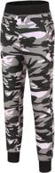 camouflage sweatpants pants pockets sweat girls' clothing : pants & capris logo