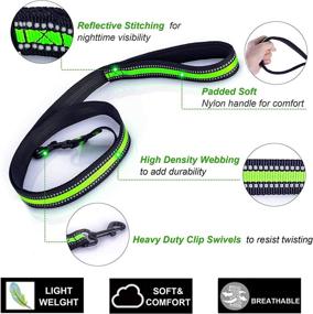 img 3 attached to Reflective Pet Collar for Dogs - 25-40cm Size