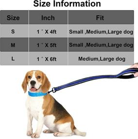 img 2 attached to Reflective Pet Collar for Dogs - 25-40cm Size