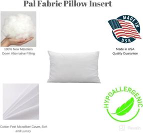 img 2 attached to High-quality Washable Toddler Pillow Insert (14x20) - Proudly Made in the USA