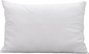 img 4 attached to High-quality Washable Toddler Pillow Insert (14x20) - Proudly Made in the USA