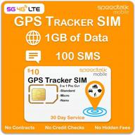 speedtalk sim card for gps trackers pet kids senior vehicle car activity 4g lte tracking devices 30 days wireless plan 3 in 1 simcard - standard micro nano no contract canada mexico roaming logo