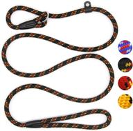 premium coolrunner durable dog slip rope leash: 5 ft training leash for small to medium dogs (10-80 lb) logo