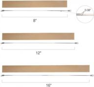 16-inch impulse heat sealer with 2 wire elements and 2 teflon tapes - includes 2 repair kits for fuxury focused packaging logo