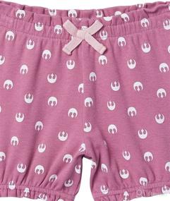 img 3 attached to Disney, Star Wars, and Princess Multipacks of Baby Girls' Shorts by Amazon Essentials