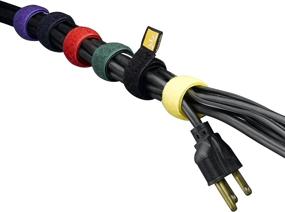 img 2 attached to 🔗 CT-6 Self-Attaching Cable Ties by Case Logic - Assorted Colors for Enhanced SEO