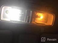 img 1 attached to LUYED 2 X 530LM Super Bright 3014 30-EX Chipsets Lens BA9 BA9S 53 57 1895 64111 LED Bulbs For Side Door Courtesy Lights Map Lights,Xenon White(Newest Heat Dissipation Design) review by Daniel Evans