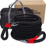 🚜 innocedear 1"×30ft kinetic energy recovery & tow rope strap: heavy-duty offroad power stretch snatch rope for jeep, car, truck, atv, utv, suv recovery логотип