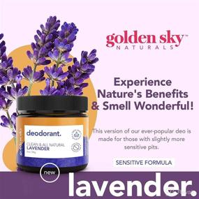 img 2 attached to 🌿 Go Au Naturel with Golden Sky Naturals: Aluminum and Paraben-Free Solution