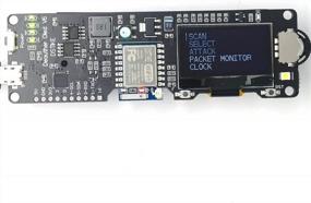 img 4 attached to Плата разработки DSTIKE WiFi Deauther OLED V6 с системой зарядки аккумулятора, OLED-дисплеем и 3-позиционным ползунковым переключателем мгновенного действия - AURSINC ESP8266
