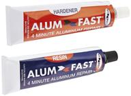 🔧 hy-poxy h-455 alumfast: ultimate 6.5 oz rapid cure aluminum putty repair kit logo