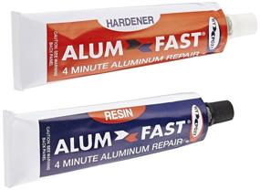 img 1 attached to 🔧 HY-POXY H-455 Alumfast: Ultimate 6.5 oz Rapid Cure Aluminum Putty Repair Kit