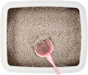 img 1 attached to Weebo Pets Coral Cat Litter Scoop: Reinforced Comfort Handle Enhances Efficiency