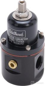 img 2 attached to Улучшите производительность с помощью Edelbrock 174133 Регулятора давления топлива Bypass Style 160GPH черного цвета