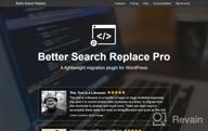 img 1 attached to Better Search Replace Pro review by Quinton Wonsley