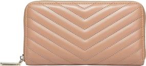 img 4 attached to Daisy Rose Blocking Leather Smartphone Women's Handbags & Wallets ~ Wallets