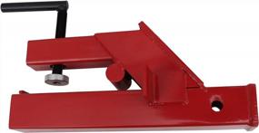 img 2 attached to Upgraded 2" Ball Mount Receiver For Deere Bobcat Tractor Bucket - Tiewards Clamp On Trailer Hitch