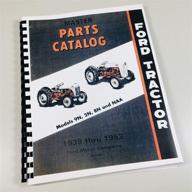 🚜 1939-1953 ford tractor parts catalog: complete list logo