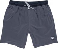 mens performance workout shorts by maui rippers premium logo