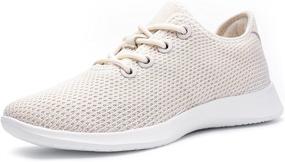 img 4 attached to DYKHMATE Walking Breathable Lightweight Comfortable Women's Shoes at Athletic