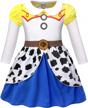 ride into halloween with jurebecia's cowgirl princess costume for toddler girls logo
