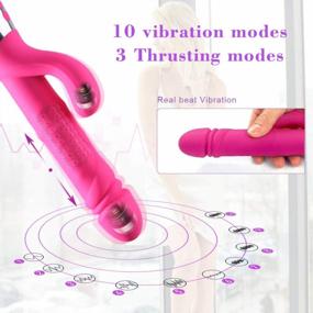 img 3 attached to Experience Blissful Pleasure With The YAFEI G-Spot Rabbit Vibrator – Waterproof, Silent, And Powerful!