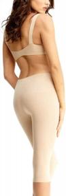 img 1 attached to Flatter Your Figure With SlimMe High-Waisted Tummy Control Capri Leggings