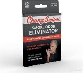 img 1 attached to 🌬️ Tommy Chongs Smoke Swipe: Ultimate 3-Pack for Instant Smoke Odor Elimination