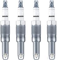 🔌 autolite platinum ht1-4pk high thread spark plug, pack of 4 логотип