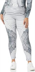 img 4 attached to Georgia'S Winning Look: Making The Cut S3E6 Printed High Waist Leggings!