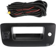 high-quality partol rear view camera compatible with chevrolet silverado and gmc sierra 2007-2013 - reliable tailgate handle camera replacement logo