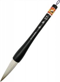 img 4 attached to Easyou Hu Sumi Brush Giant Chinese Calligraphy And Freestyle Drawing Brush 1.9 * 8Cm(0.75"*3.15")