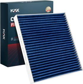 img 4 attached to 🚗 KAX Cabin Air Filter GCF061 (CF10729) - Upgrade Your Car's Air Filtration with Strong Adsorption & Activated Carbon