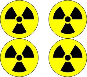 img 3 attached to Nuclear Radiation Warning Radioactive Sticker
