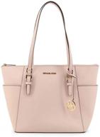 shop the stylish michael kors charlotte large black women's handbags & wallets - totes logo