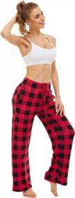 img 2 attached to CCKO Tie Dye Palazzo Lounge Pants For Women, Comfortable And Stretchy Casual Pajama Pants With Drawstring Waistband - Perfect For All Seasons