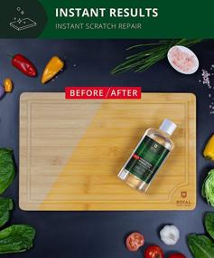 img 1 attached to 🥄 Premium Food Grade Mineral Oil 10.1 Fl Oz - Ideal for Bamboo and Wooden Cutting Boards, Kitchen Utensils &amp; Supplies - Nourishing Cutting Board Oil Cleanser