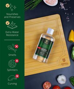 img 3 attached to 🥄 Premium Food Grade Mineral Oil 10.1 Fl Oz - Ideal for Bamboo and Wooden Cutting Boards, Kitchen Utensils &amp; Supplies - Nourishing Cutting Board Oil Cleanser