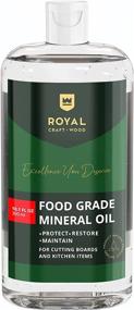 img 4 attached to 🥄 Premium Food Grade Mineral Oil 10.1 Fl Oz - Ideal for Bamboo and Wooden Cutting Boards, Kitchen Utensils &amp; Supplies - Nourishing Cutting Board Oil Cleanser