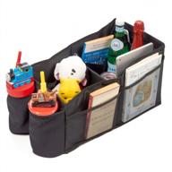 organize your car with ikross back seat organizer bins & cup holders - perfect for minivans, vans, cars and suvs! logo