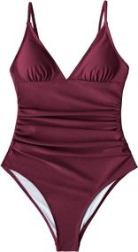 img 3 attached to CUPSHE Womens Swimsuit Control Bathing Women's Clothing at Swimsuits & Cover Ups